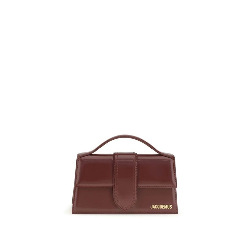 Jacquemus Bordeaux Calf Leather Bos Taurus Women's Handbag
